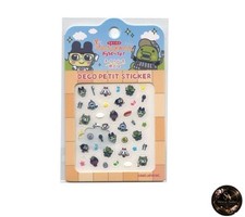Kamio Japan Tamagotchi Deco Petit Stickers - Mametchi Kuchipatchi Mini