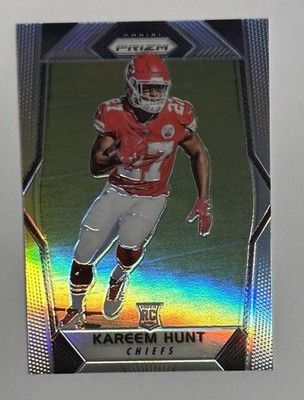 2017 Panini Prizm Solve Kareem Hunt Rookie RC #253