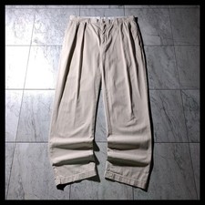 Polo Ralph Lauren 2 Tuck Chino Pants Beige W34 L32 Vintage Men Limited Editon Ra