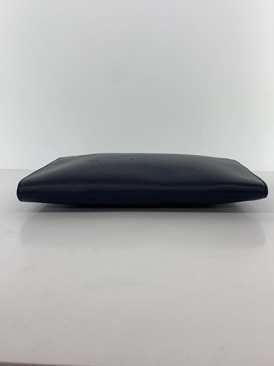 PRADA Second Bag Leather NVY Solid - image 4