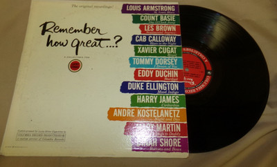 The Original Recordings Remember How Great? Vinyl Lp