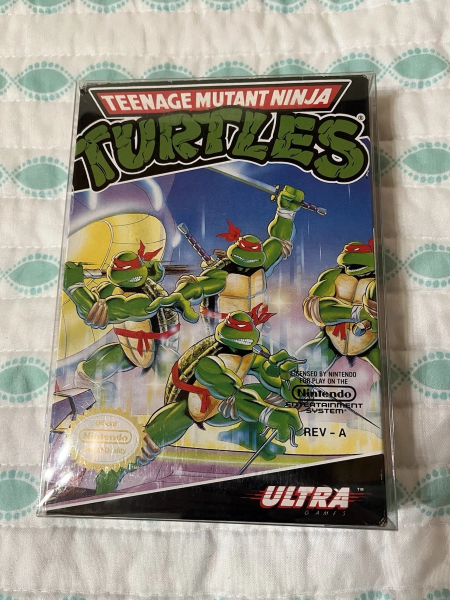 Teenage Mutant Ninja Turtles Nintendo NES Boxing Video Games for