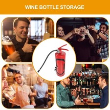 Mini Bar Wine Cabinet Fire Extinguisher Shape Wine Cabinet Storage Decoration