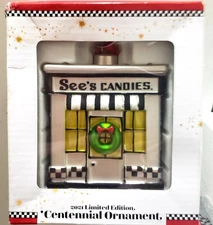 See's Candies 100 Years 2021 Limited Edition Centennial Ornament Christmas