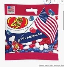 Celebrate USA 250 birthday All American Red White Blue Jelly Belly Jelly Beans