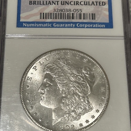 1902 O - $1 Morgan Dollar - BU - NGC