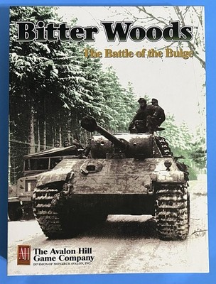Bitter Woods: Battle of the Bulge.  Avalon Hill 1998.  Excellent. UNPUNCHED.