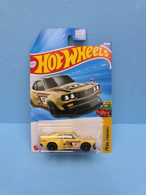 Hot Wheels Mazda RX-3 Yellow #243 Peak Pursuit 8/10 NEW 2025 | eBay