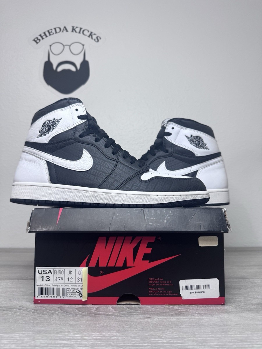 Size 13 - Nike Air Jordan 1 Retro High Re2pect Derek Jeter 3M