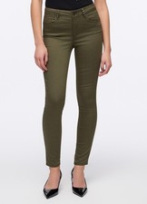 Liu Jo Pantalone Skinny con Pietre GioielloVerde Militare