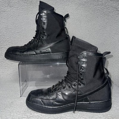 Nike Special Field Air Force 1 High Sneakers Men's Sz 11 Triple Black 864024-003