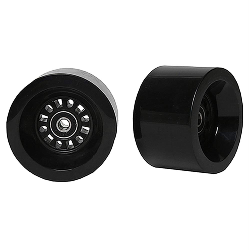 Wheels With Bearings And Spacers(black, 4pcs)