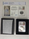 1964 D Kennedy Half Dollar - MS UNC NGC Choice BU Discovery Bag Signed COA