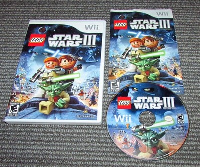 LEGO Star Wars III: The Clone Wars for Nintendo Wii Complete Fast Shipping