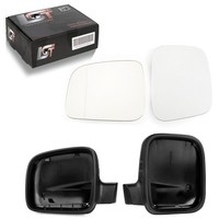 2X Spiegelglas GehäUse Set Beheizbar Links Rechts FüR VW Caddy III 3 2K 04-10