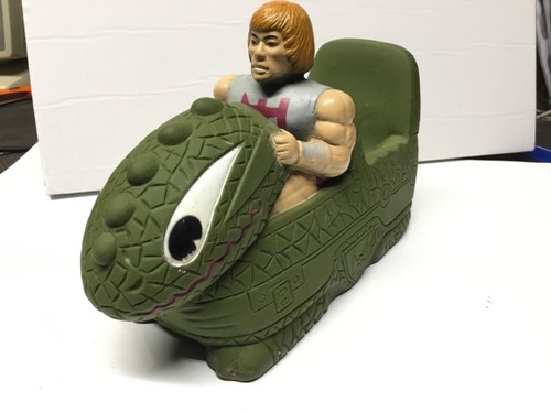 1984 Mattel He-Man Masters of the Universe Battle gatto portasapone bagno giocattolo MOTU