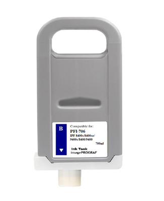 PFI706 Blue Ink Tank For Canon IPF 8400s 8400se 9400s 8400 9400 PFI706B