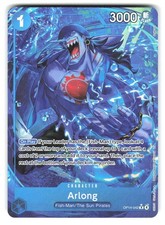 Arlong (Alternate Art) OP14-042 Common The Azure Sea's Seven One Piece Foil