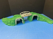 GeoTrax Tracktown Railway Green Mountain & Tunnel Bridge Geo Trax Trains 3 pcs