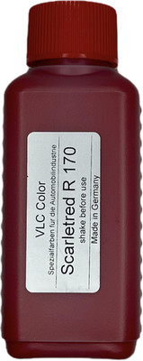 VLC Leather & Interior paint Mercedes Scarletred (scarlet), SLK R170 (100 ml)