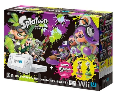 Wii U Splatoon set (with amiibo Firefly) - Image 1 of 3