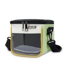 Soft-Sided Pet Carrier Mesh Ventilation Portable Pet Carrier Bag Padded Base
