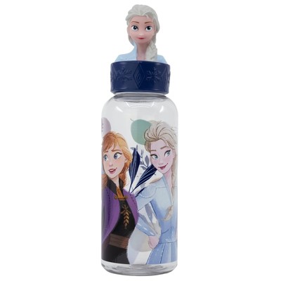 Stor 3D FIGURINE BOTTLE 560 ML FOR KIDS   FROZEN TRUST THE JOURNEY