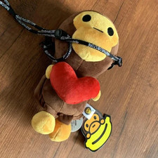 Baby Milo Heart Mobile Shoulder Bag BAPE Store Pouch - A Bathing Ape NWT