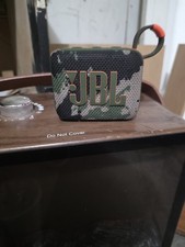JBL Go 3 Portable Bluetooth Speaker Camo Waterproof Carrying Strap