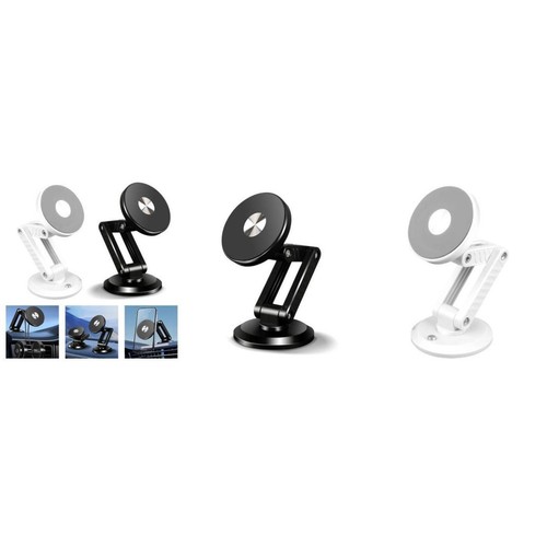Support Téléphone Support Voiture Aimant Forte Pliable Conception Réglable po - Photo 7 sur 14