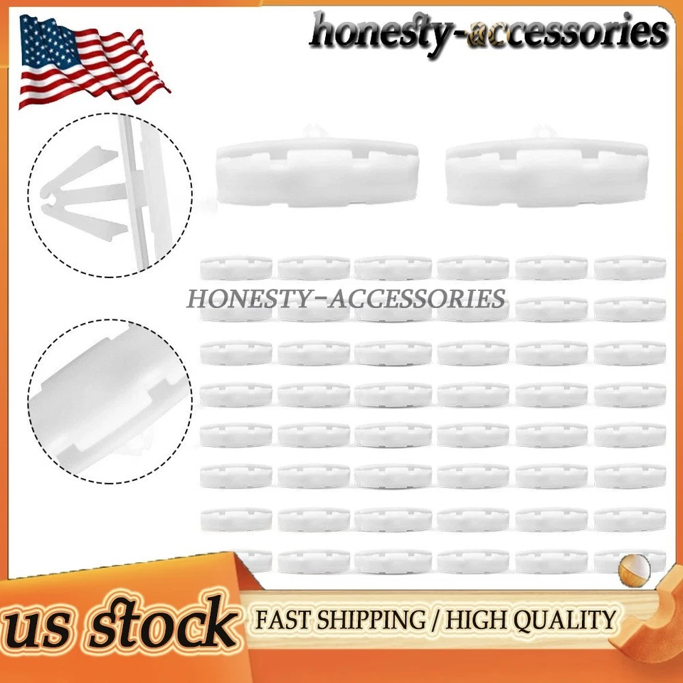 50x Fender Flare Retainer Clip for 18-20 Jeep Wrangler JL /20 Jeep Gladiator JT Foto 2 de 4