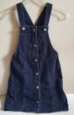 Girls Gap Jumper, Navy Blue Corduroy, size M / 8