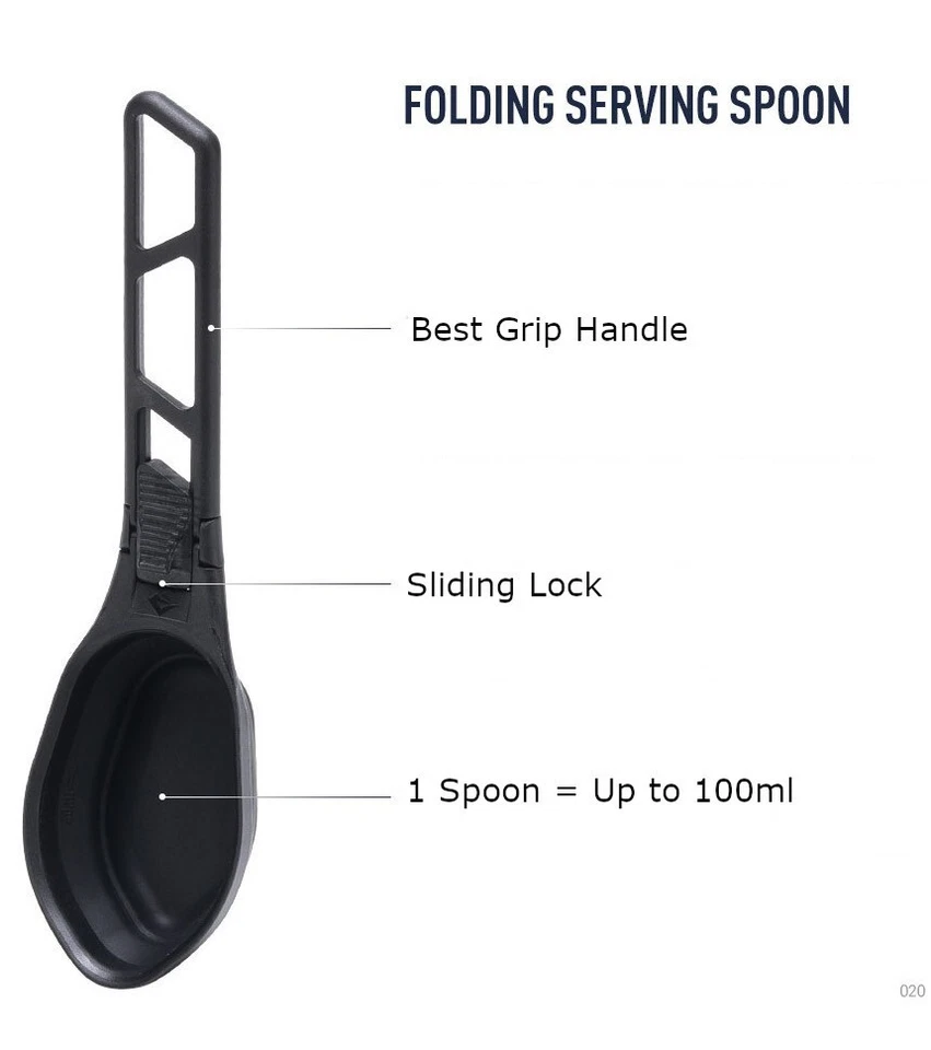 Sea To Summit Cuchara Plegable para Servir Cocina Cucharón Exterior Viaje Camping Foto 3 de 4