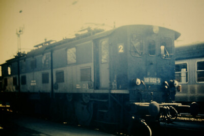 DIA BR 191 002 alte Elektrolokomotive Nachlass B. Amende M-V6-11