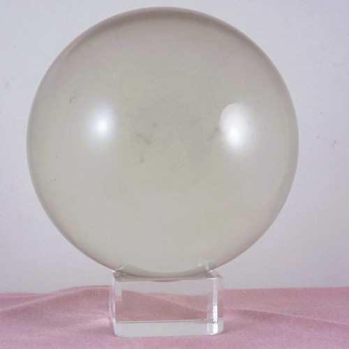 Klarglas Kristallkugel, mit Ständer - verpackt - 9 cm Durchmesser - 1389 g - Bild 4 von 6
