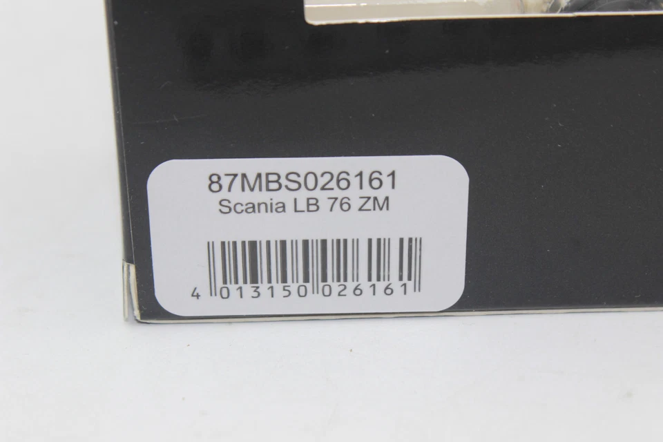 Unidad de tractor Herpa 87MBS026161 Scania LB 76 azul paloma HO 1:87 NUEVO negro MOBA Foto 2 de 4