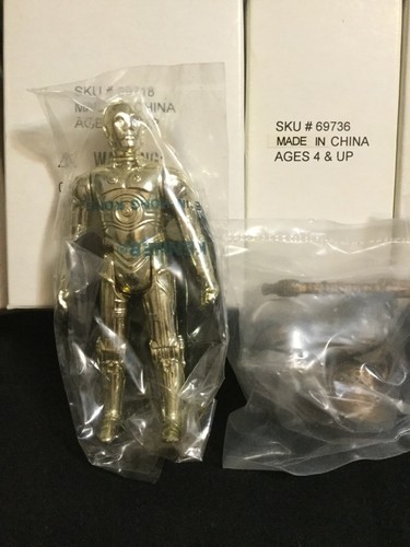 Star Wars Vintage Mail Away Lot C3PO Emperor Salacius Cantina B'monk Kenobi 3.75 - Picture 2 of 6