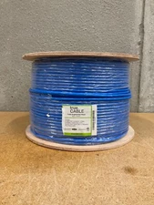 trueCable Cat 6 Augmented Riser (CMR) 1000FT BLUE 23 AWG 4 Pairs