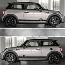 Adesivi Stickers Mini Cooper S 2021 fasce laterali Sottoporta Auto Tuning Sport