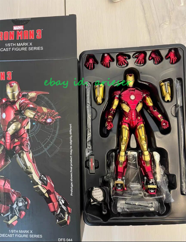 キングアーツアイアンマン3 DFS044 アイアンマン マークX 1/9スケール King Arts 1/9 Dfs044 Iron Man 3 Mark10 Diecast Series 24cm Action