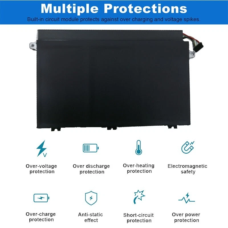 ✅Batería L17L3P51 para Lenovo ThinkPad E480 E485 E495 E580 E585 E490 E590 E595 EE. UU. Foto 3 de 4