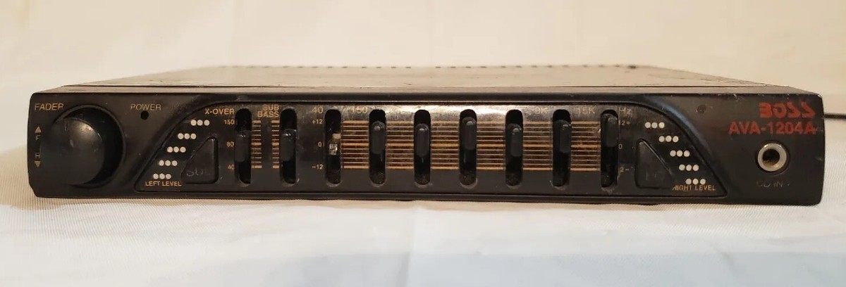 Boss AVA-1204A Equalizer | eBay