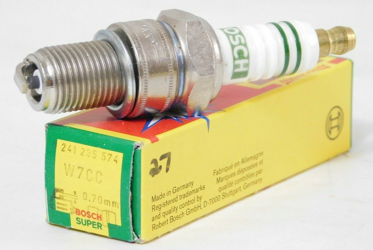 1 NEW Genuine Bosch BMW Motorcycle Super W7CC Spark Plug OEM