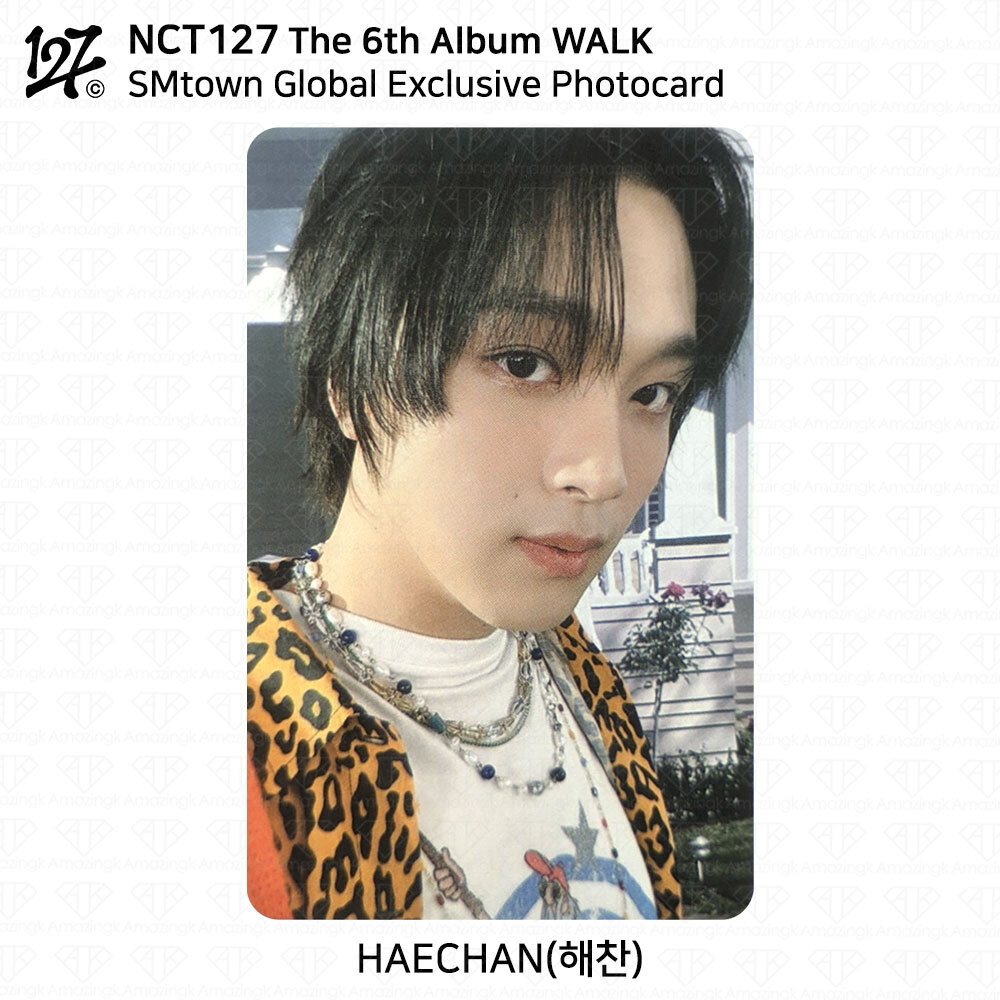 nct127 walk SHOPEE kpopmerch 60枚 NCT127 The 6th Album WALK Exclusive Photocard SMtown Global