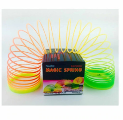 MAGIC SLINKY RAINBOW Hüpfspielzeug SPRING FUN