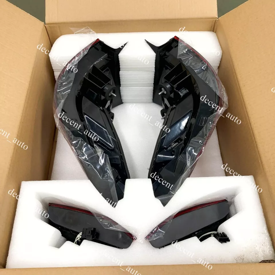 W212 Facelift Tail Lights Lamp 4pcs for Mercedes Benz E Class E300 Old To New - Image 2 of 4