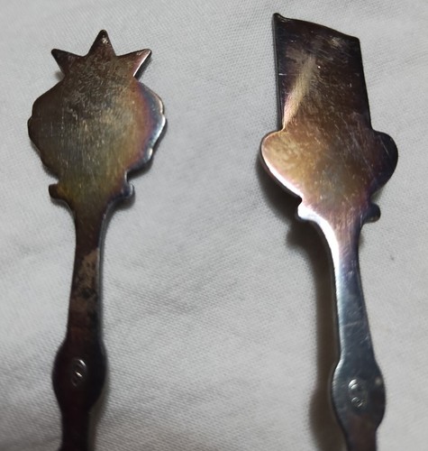 Vintage Jerusalem & Bethlehem Israel Collector's Souvenir Spoons - Picture 7 of 9