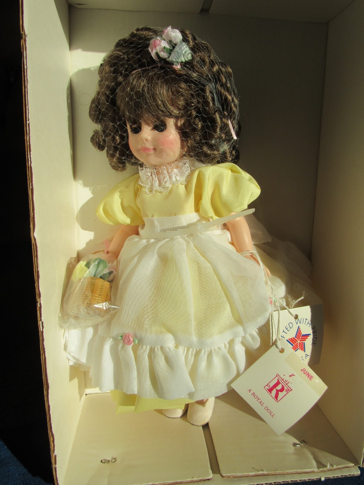 Inc Months Of The Year Doll 11 1/2&rdquo; June R87-1206 Rare