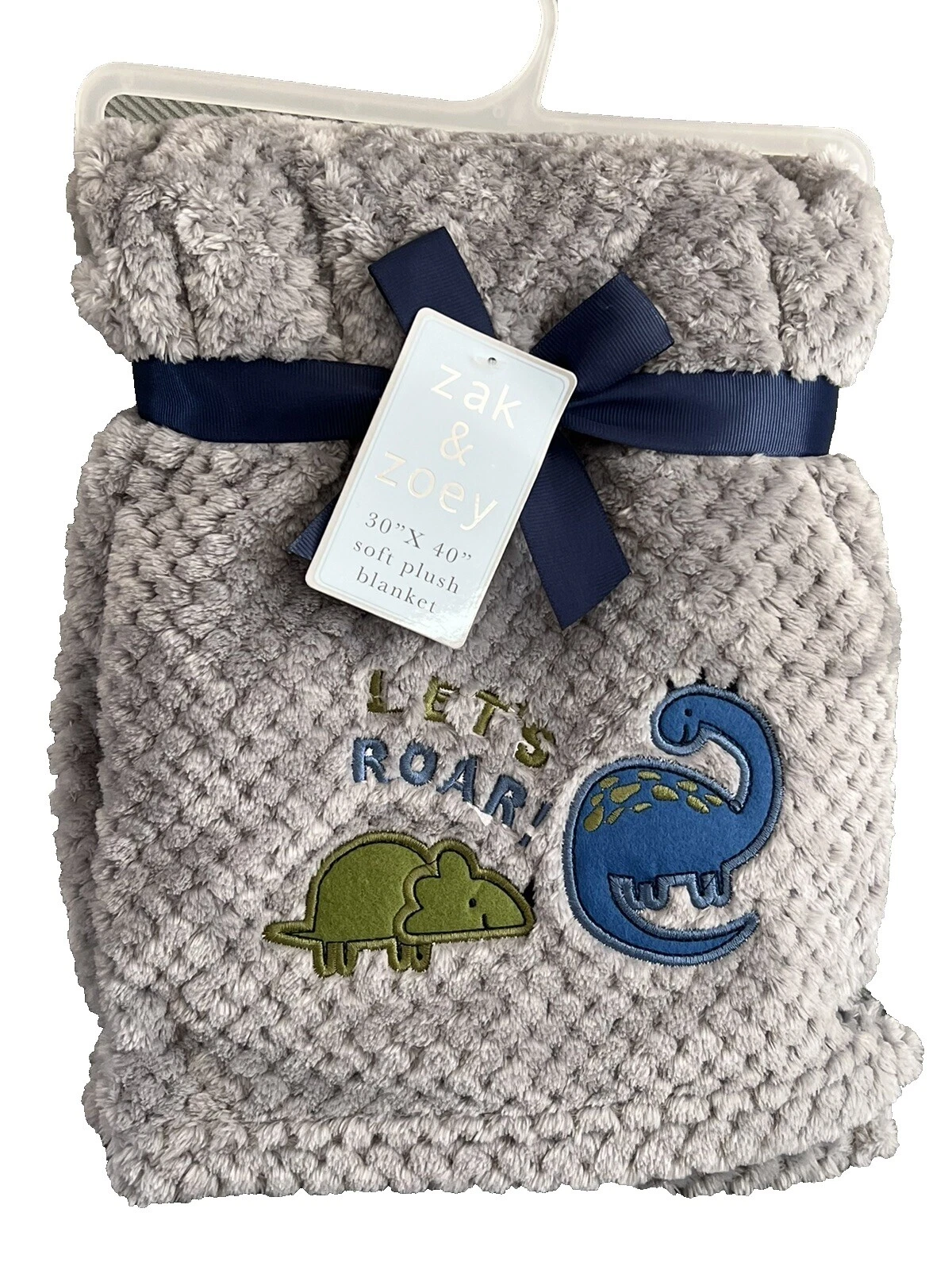 Dinosaurios bordado Vivero blankets & Throws