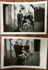 Lot 2 photos Canal du Blavet Maison éclusière, Pluméliau, Morbihan 56 Motobécane